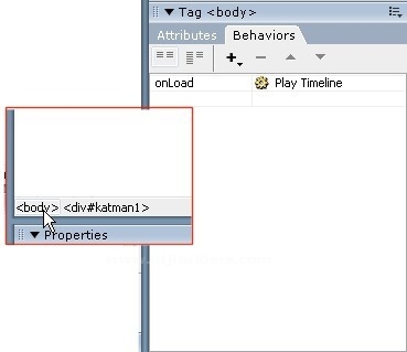 Dreamweaver Time Line